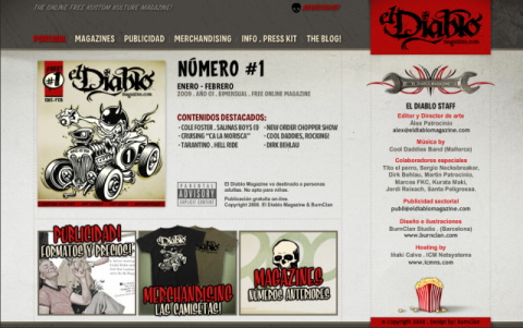 El Diablo Magazine # 1 is now online!